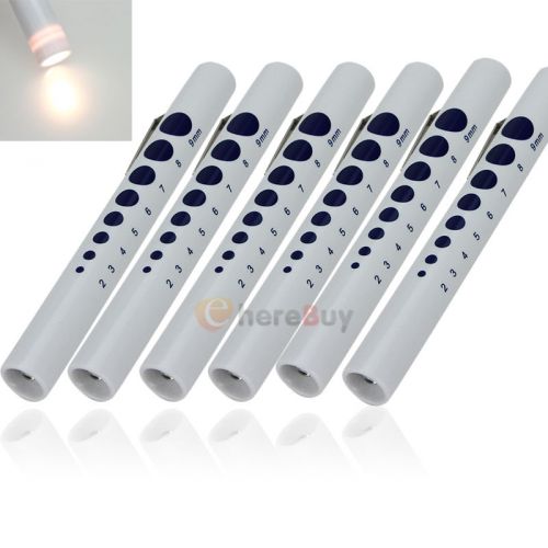 New 6pcs disposable medical emergency diagnostic penlights us fast shipping for sale
