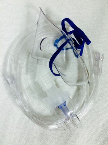 MEDLINE DISPOSABLE NEBULIZER with Prolonged Adult Aerosol Mask and Tee Tubing