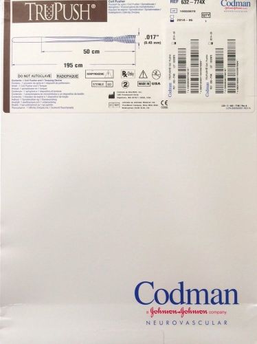 Codman 632-774X TRUPUSH Coil Pusher 0.017&#034; x 195cm