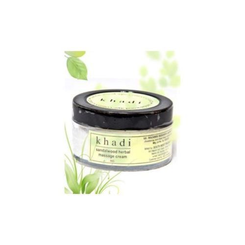 Khadi Sandalwood Massage Cream Herbal youthful complexion almond oil, tulsi etc