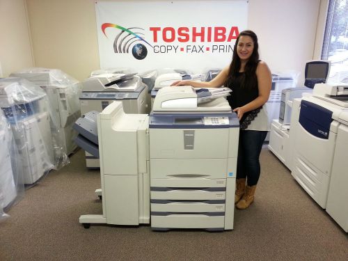Toshiba e-studio 755se copier-printer-scanner. stapling finisher included for sale