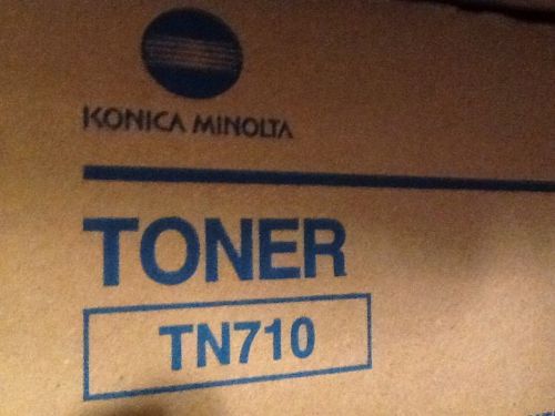 Genuine Konica Minolta TN710 BLACK Toner 02XJ BH 600 750 NIB