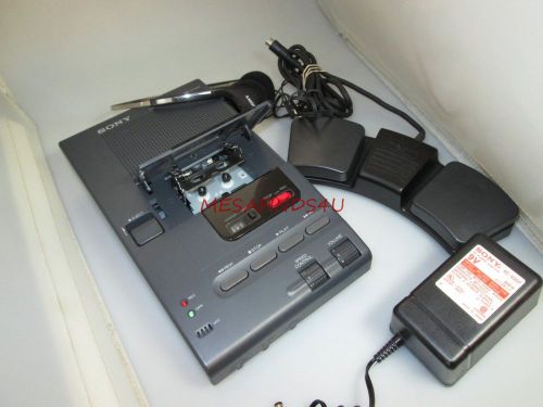 AS IS Sony M-2000 Microcassette Dictator Transcriber Machine M2000 Recorder