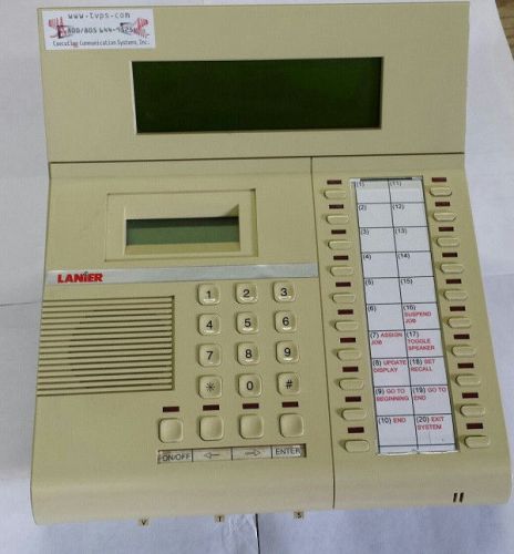 Lanier lx-218-1 digital transcription station, bare - pre-owned lx218 for sale