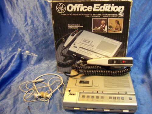 New ge microcassette office edition transcriber 3-5161a for sale