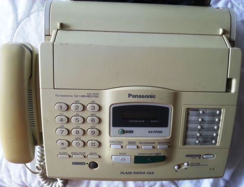 Vintage Panasonic KX-FP200 Plain Paper Fax Machine.............