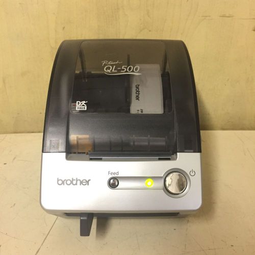 Brother P-Touch QL-500 Label Thermal Printer – Tested Works!