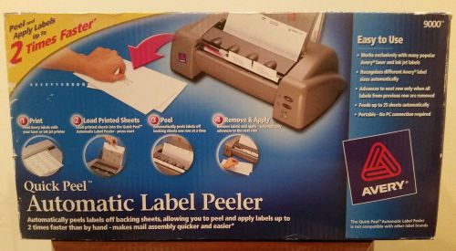Avery Quick Peel Automatic Label Peeler 9000 * New in factory sealed box!!