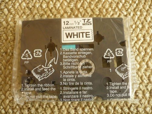 BROTHER P-TOUCH LABEL MAKER TAPE TZ231 12MM 1/2 INCH BRAND NEW
