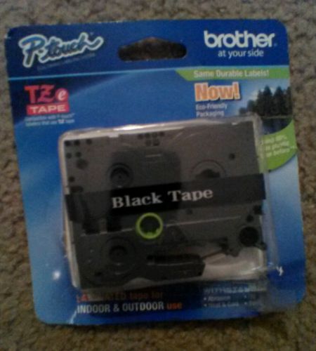 Brother TZe  tape black tape