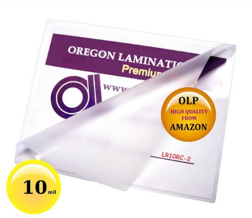 NEW 10 mil Letter Laminating Pouches 9 x 11-1/2 Hot Qty 100