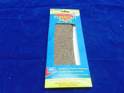 NEW MIDWEST PRODUCTS CORK RIGHT HAND TURNOUT PADS (C17-3-13A)