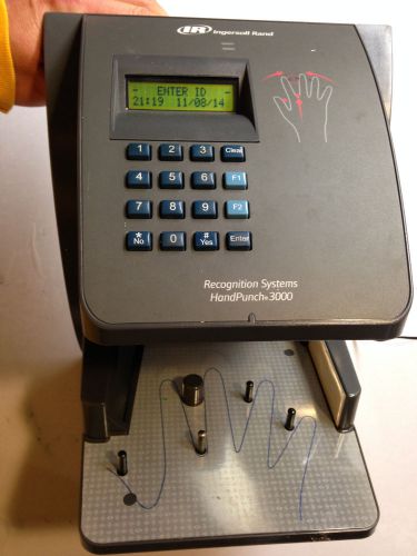Ingersoll Rand Hand Touch 3000 Biometric Timeclock