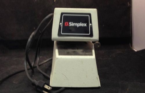 PRE-OWNED SIMPLEX TIME CLOCK