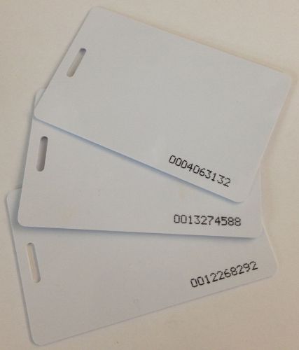 Proximity cards for the compumatic xls 21 time clock for sale