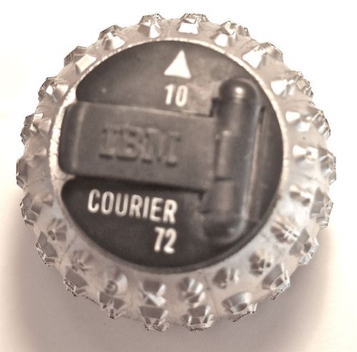 IBM Selectric Typewriter Ball Courier 72