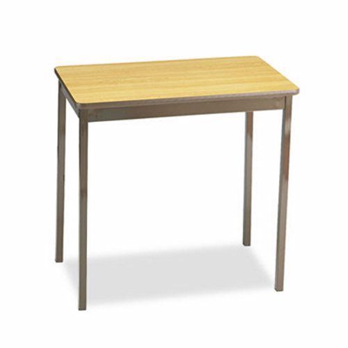 Barricks Utility Table, Rectangular, 30w x 18d x 30h, Oak (BRKUT183030LQ)