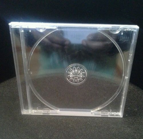 Standard cd jewel cases clear