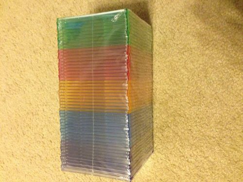 CD and DVD Storage Cases - 50 Pack -