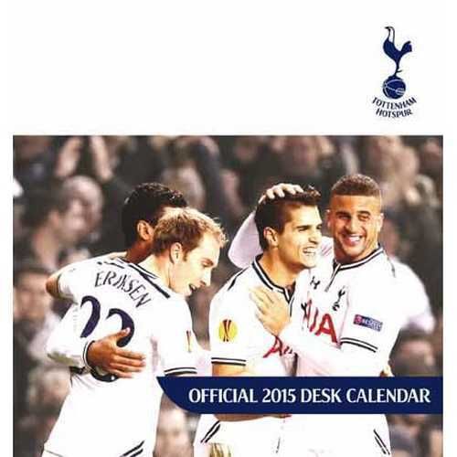 Tottenham hotspurs football official 2015 desk easel calendar calender desktop for sale