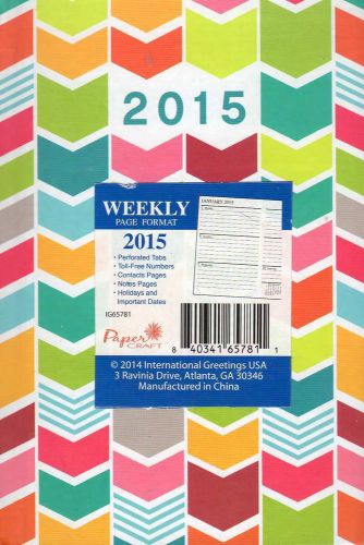 HARDCOVER WEEKLY 2015 PLANNER CALENDAR - Organizer - Appointment 2015