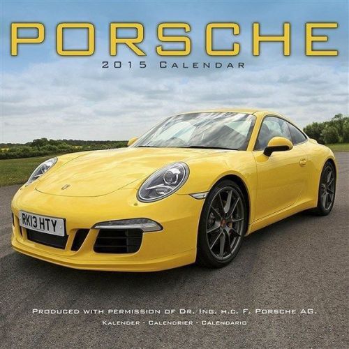 NEW 2015 Porsche Wall Calendar by Avonside