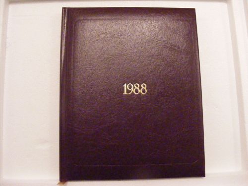Use for 2016/Vintage Unused 1988 Deluxe Appointment Book/Inc. informative data