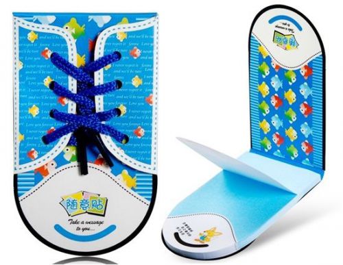 Lovely Sports Shoe design Notepad Memo Pad