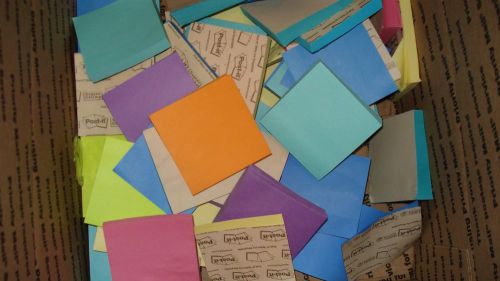 42 Opened Post-it notes