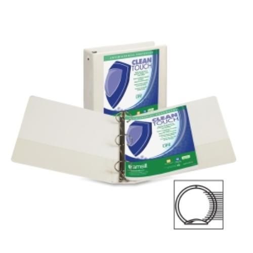 Samsill clean touch value round ring view binder - letter - 8.50&#034; x (sam17287) for sale