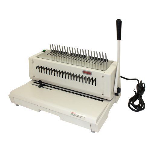 Tamerica 210epb electric plastic comb binding machine free shipping for sale