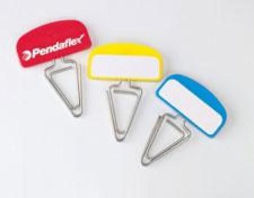 Ampad Pilesmart Label Clips 12 Count Primary Colors