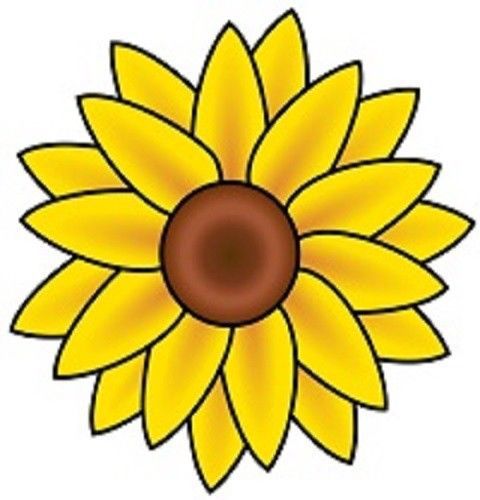 30 Custom Sun Flower Personalized Address Labels