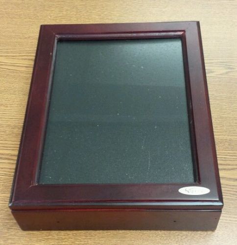 Safco Mahogany Wood Suggestion Box, Customizable, Locking, Comment Collection