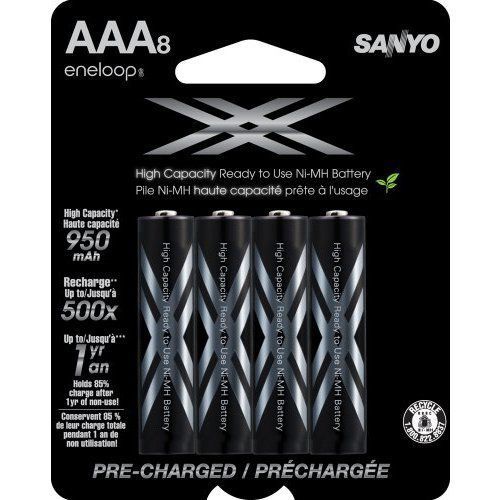 PANASONIC BATTERY HR-4UWXA8A AAA8 XXX NIMH