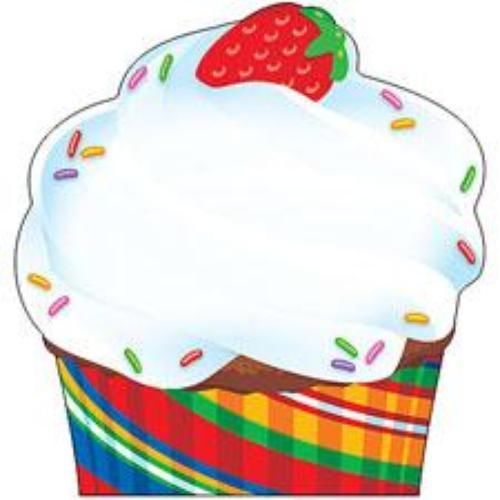 Trend Cupcake (The Bake Shop) Note Pad Shaped