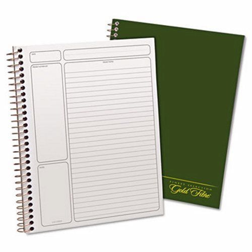Ampad Wirebound Legal Pad, 9-1/2 x 7-1/4, White/Green, 84-Sheets (TOP20816)