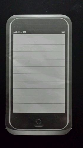 Paper cell phone memo pad scratch pad office stationery note book for sale