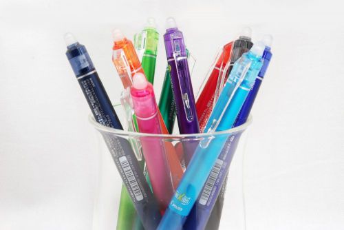 NEW! PILOT FRIXION KNOCK Ballpoint Pen 10 colors made in  Japan