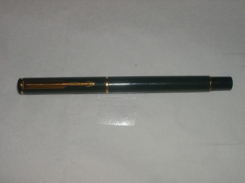 Parker Pen &#034;88&#034; Dark Green Lacquer with Gold Trim Ball Point Pen