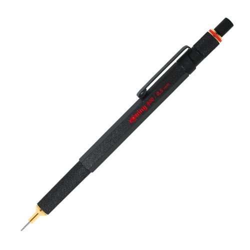 Rotring 800  .5mm metal body mechanical drafting pencil black for sale