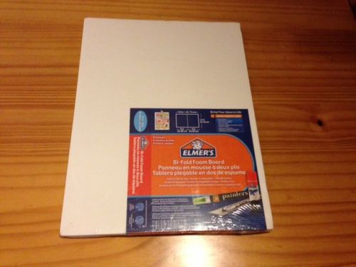 Elmer&#039;s Bi Fold Foam Board 9 X 12 White Oversized Cards 905142