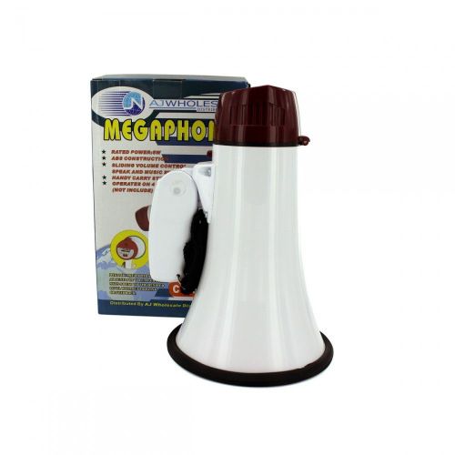 Compact Megaphone Great for Sport Events Hiking and More Uses New