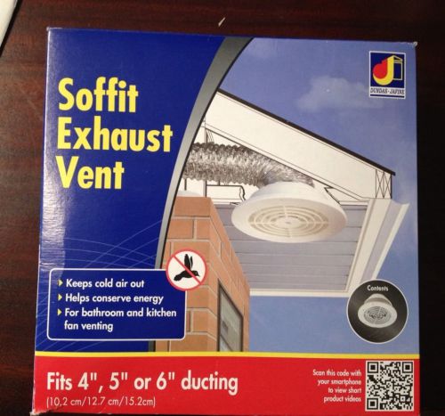Dundas Jafine Soffit Exhaust Vent White New Tools Home Improvement Building