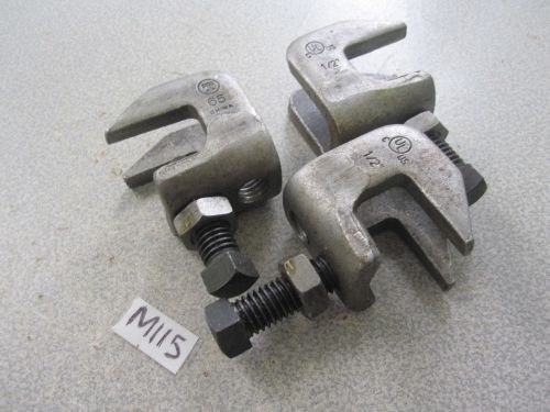 (3) 1/2&#034; T 65 Electric Cable Clamps