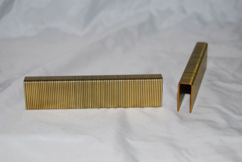 M10- 5/8&#034; m series galvanized staples 3/8&#034; crown 18 gauge 5000/box for sale