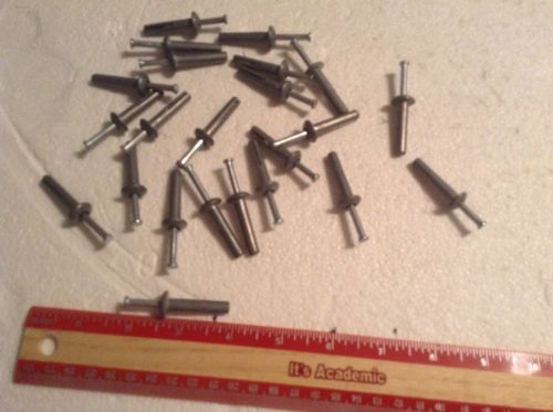 Approx 1&#034; Nail - Concrete Anchor Drive Pin Nail On Expansion Holder Qty 25