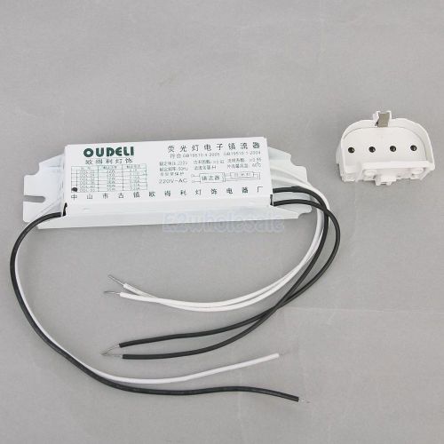 AC 180 - 250V Input Fluorescent Electronic Ballast with Lamp Socket YZ-55A 55W