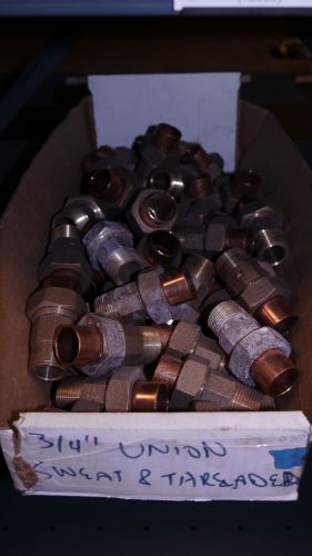 Copper &amp; Brass Fittings, Union, Nipple, Elbow + MORE / OVER 550 PCS
