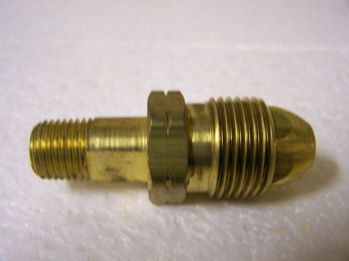 Brass hardnose pol assembly 1/4&#034; mnpt with 7/8&#034; nut and tailpiece niagra 201 for sale